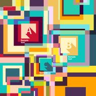 Colorful abstract background N97