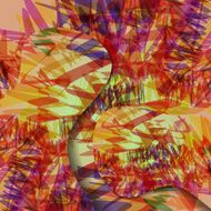 Colorful zigzag background N8