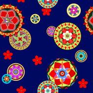 Seamless paisley and flower N2