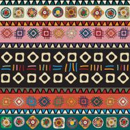 Hand drawn tribal design N2
