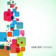 Vector colored squares N9