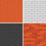 Seamless brick wall patterns