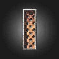 Vector old metal letter i N2