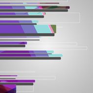 Abstract futuristic geometric shapes N88