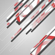 Abstract futuristic geometric shapes N93