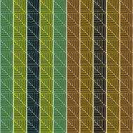 Traditional African Ornament Seamless vector pattern N2