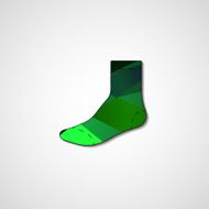 Abstract illustration on sock N169