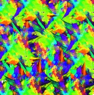 Colorful abstract background in green