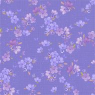 Seamless purple pattern with flowers
