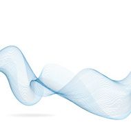 Abstract blue wave background N9