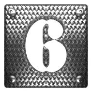 vector metal figure 6