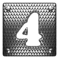 vector metal figure 4