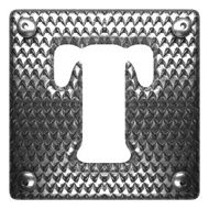 vector metal figure t