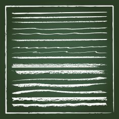 vector grunge chalk lines