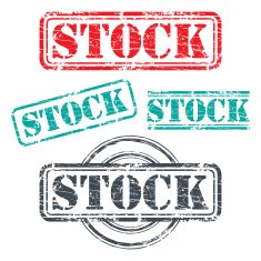 Rubber stamp design STOCK