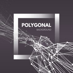 Wireframe mesh polygonal background Wave with connected lines and dots N2