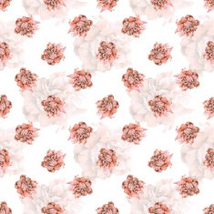 seamless pattern with beautiful roses N18