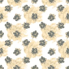 seamless pattern with beautiful roses N19