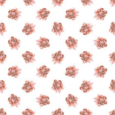 seamless pattern with beautiful roses N20