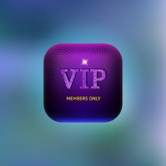 glam vip icon