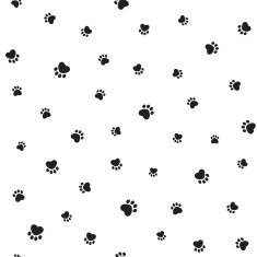 Animal footprints seamless background N2