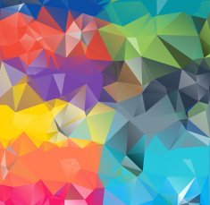 Abstract geometric background space N7