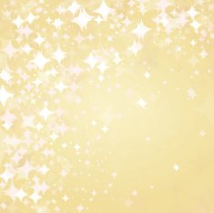Vector golden lights stars background
