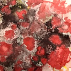 Abstract ink grunge texture vector N17