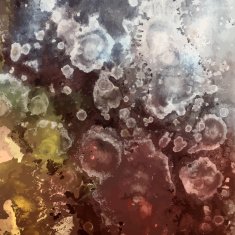 Abstract ink grunge texture vector N19