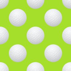 Golf seamless pattern