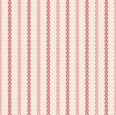 Vector seamless pattern of Valentine's Day in retro style N6