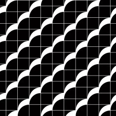 Ornate tiles seamless pattern geometric vector background N5