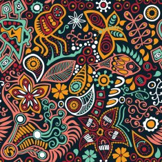 bright abstract seamless texture
