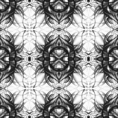 Mandala Decorative hand drawn lace pattern N9