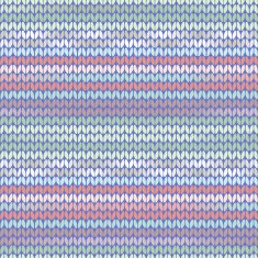 Knitted pattern light blue pink