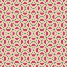seamless half circle pattern N3