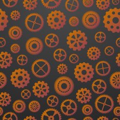 Gears seamless pattern N5