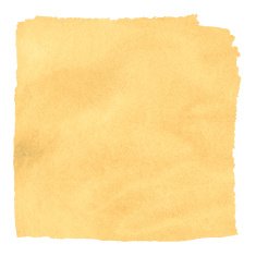 Painted brown watercolor square Design element