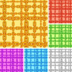 Seamless chain pattern