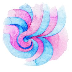 watercolor N189