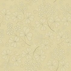 vector seamless pattern with plants
