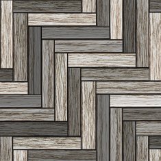 Background of wooden grey parquet