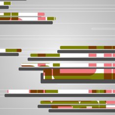 Abstract futuristic geometric shapes N82