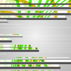 Abstract futuristic geometric shapes N87