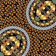 ancient pattern Vector illustration N21