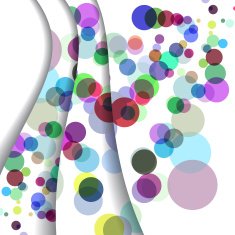 Abstract circles illustration N14