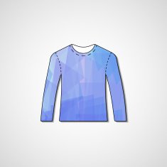 Abstract illustration on sweater N161
