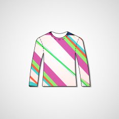 Abstract illustration on sweater N165