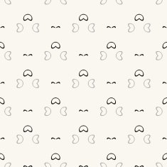 Seamless pattern stylish background N443