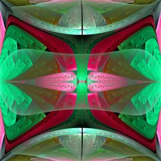 Multicolor fractal pattern Computer generated graphics N3
